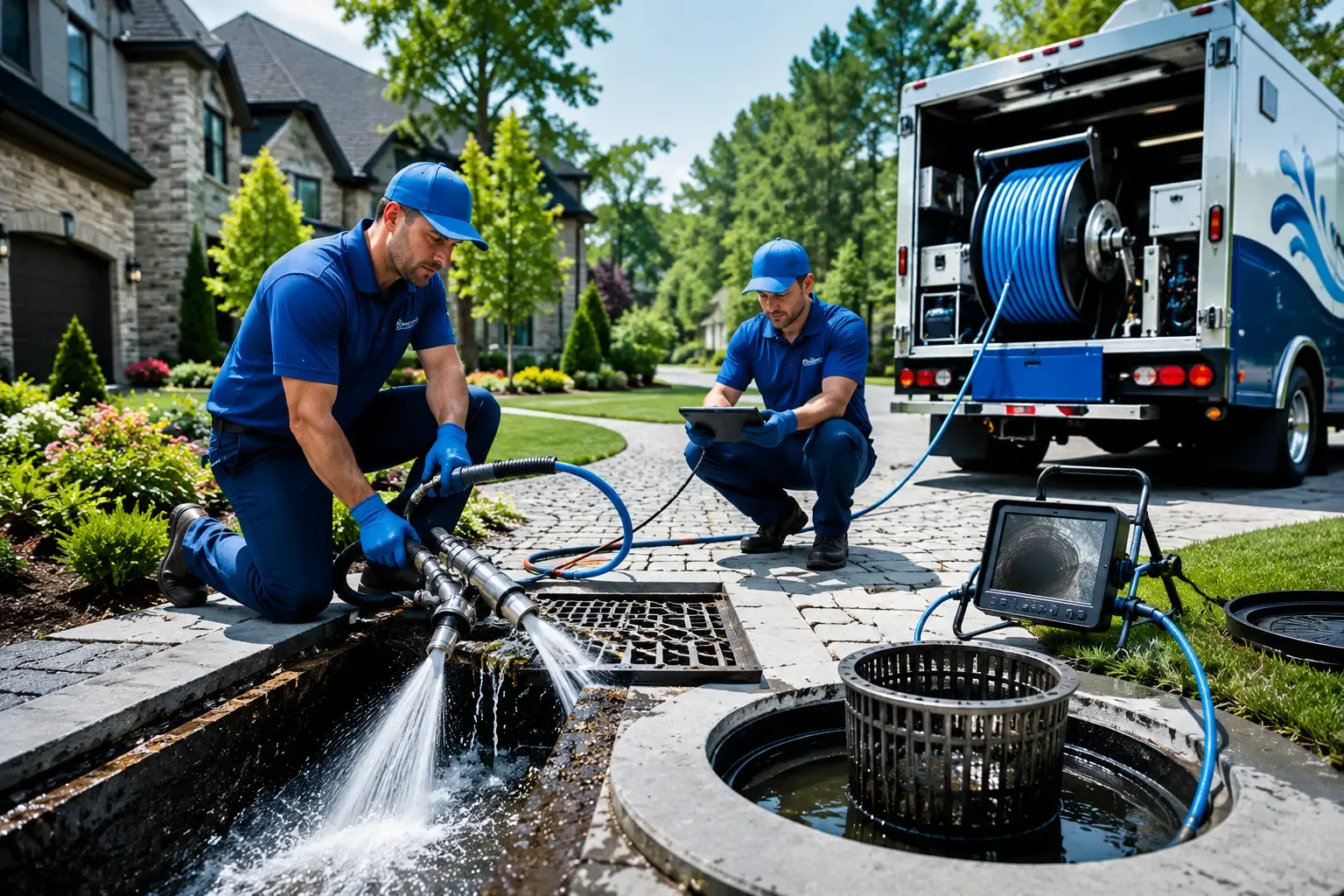 Local outdoor drain cleaning professionals in Longton, KS